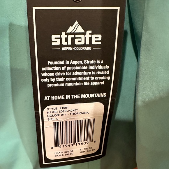 Strafe ski jacket founded in Aspen Co - Picture 2 of 7